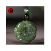 Auspicious Beast Jade Pendant: Timeless Elegance