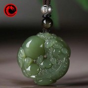 Auspicious Beast Jade Pendant: Timeless Elegance