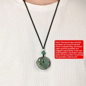 Auspicious Beast Jade Pendant: Timeless Elegance