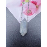 Natural Crystal Double Terminated Point Necklace