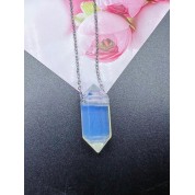 Natural Crystal Double Terminated Point Necklace