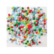 Versatile 4mm Triangle Crystal Glass Beads