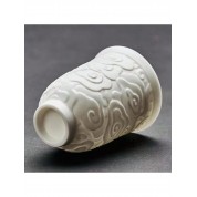 Elegant Sheep Fat Jade Porcelain Ceramic Cup