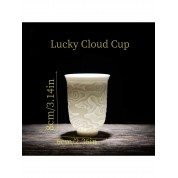 Elegant Sheep Fat Jade Porcelain Ceramic Cup