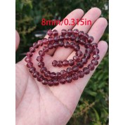 Versatile 8mm Multicolor Crystal Glass Beads