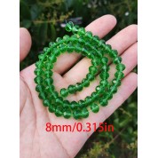 Versatile 8mm Multicolor Crystal Glass Beads